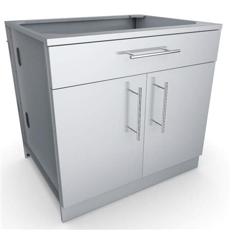 36 stainless steel base cabinet|residential stainless steel base cabinets.